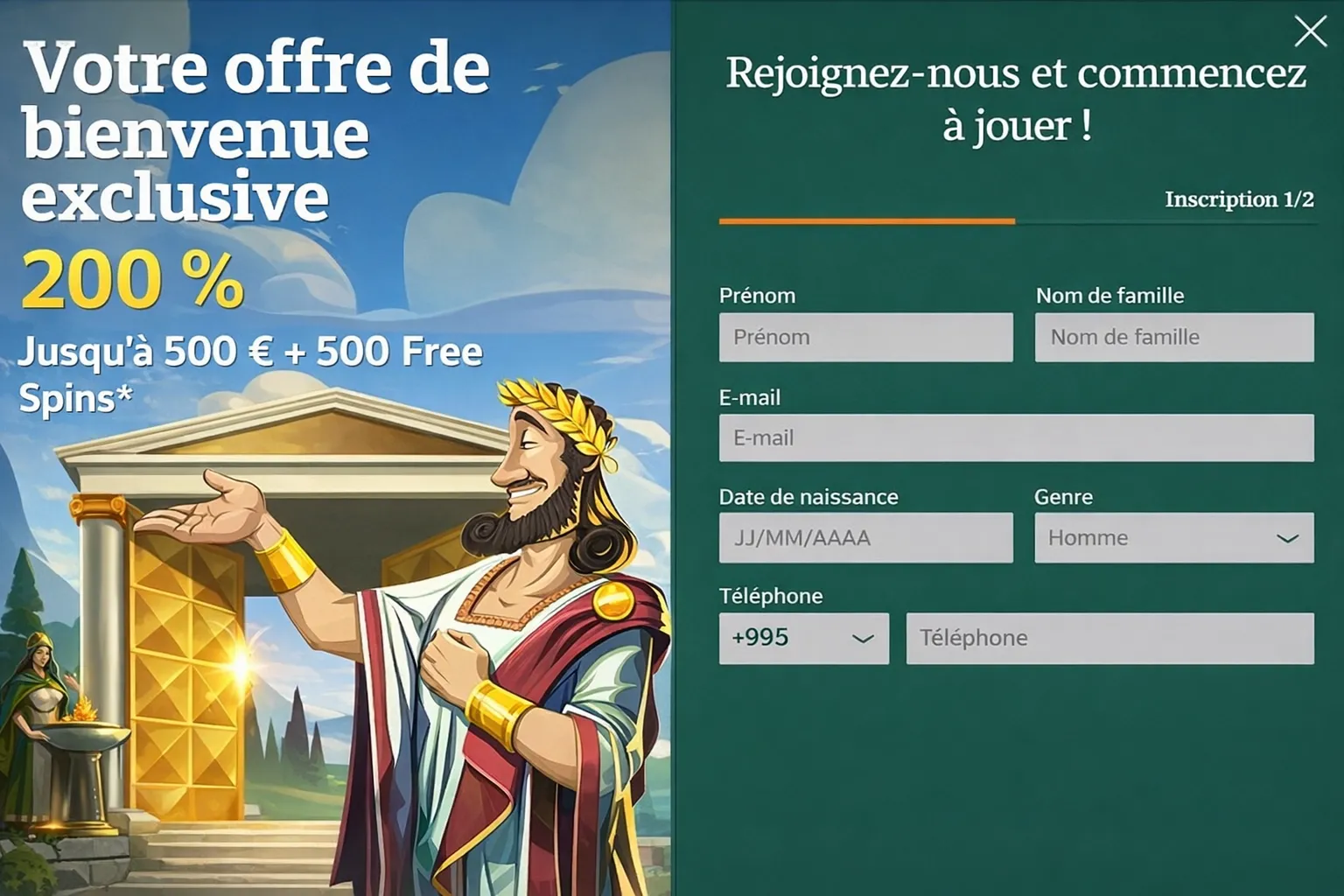 Bonus et promotions exclusives de Cresus Casino